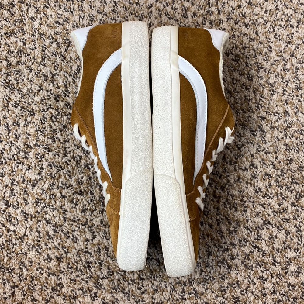 Madewell Sidewalk Low Top Suede Sherpa Sneakers - Picture 10 of 10